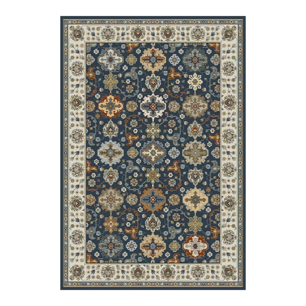 Oriental Weavers: Abardeen Carpet Rug; (100x300)cm, Blue/Cream