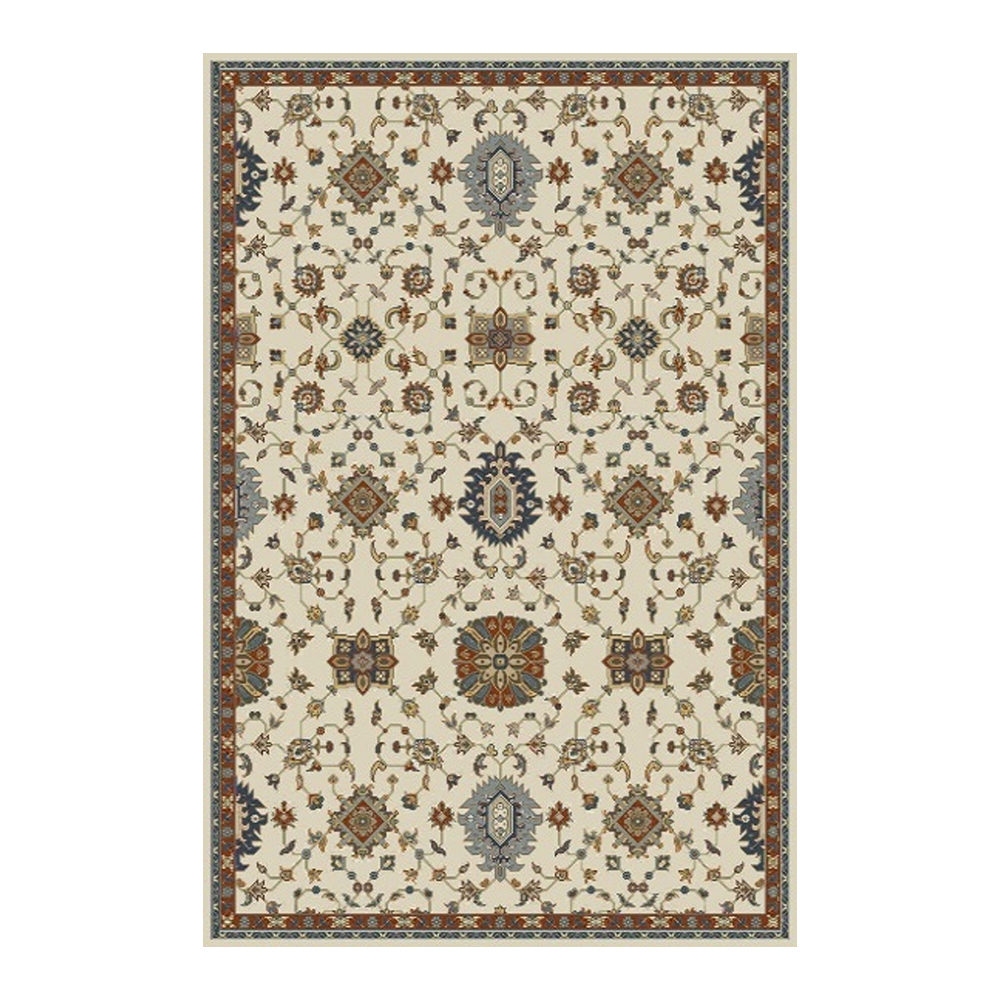 Oriental Weavers: Abardeen Medallion Geometric Design Carpet Rug; (200x290)cm, Maroon/Cream