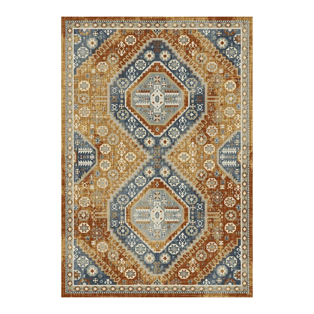 Oriental Weavers: Abardeen Medallion Carpet Rug; (300x400)cm, Brown/Blue