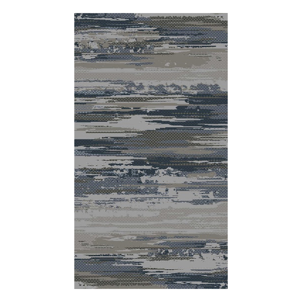 Alton Colorfield Abstract Pattern Carpet Rug; (240x340)cm, Grey/Blue