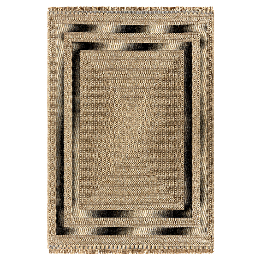 Seyran: India Solid border Rectangular Carpet Rug; (100X300)cm