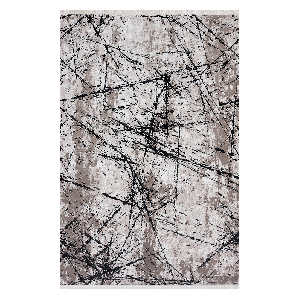 Seyran: Roma Abstract Pattern Carpet Rug; (80X150)cm