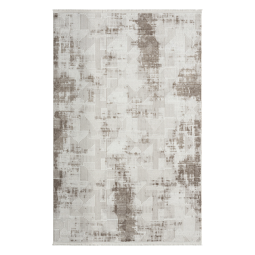 Seyran: Roma Distressed Pattern Carpet Rug; (80X150)cm