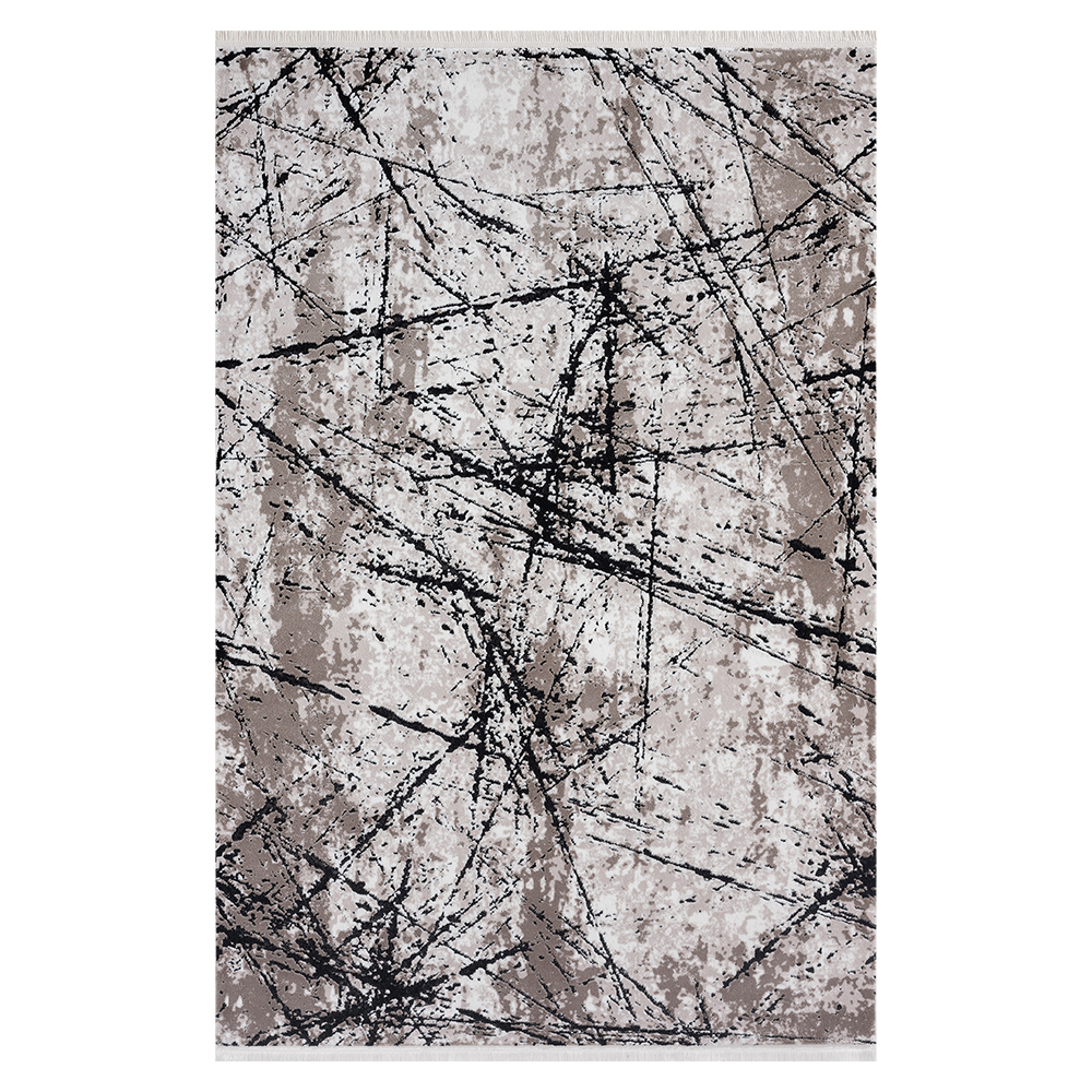 Seyran: Roma Abstract Pattern Carpet Rug; (160X230)cm