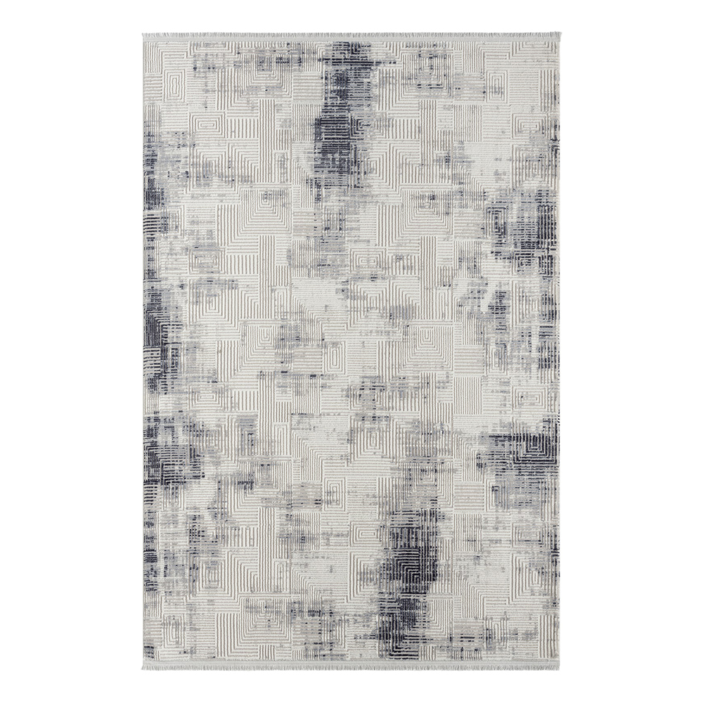 Seyran: Roma Distressed Pattern Carpet Rug; (160X230)cm