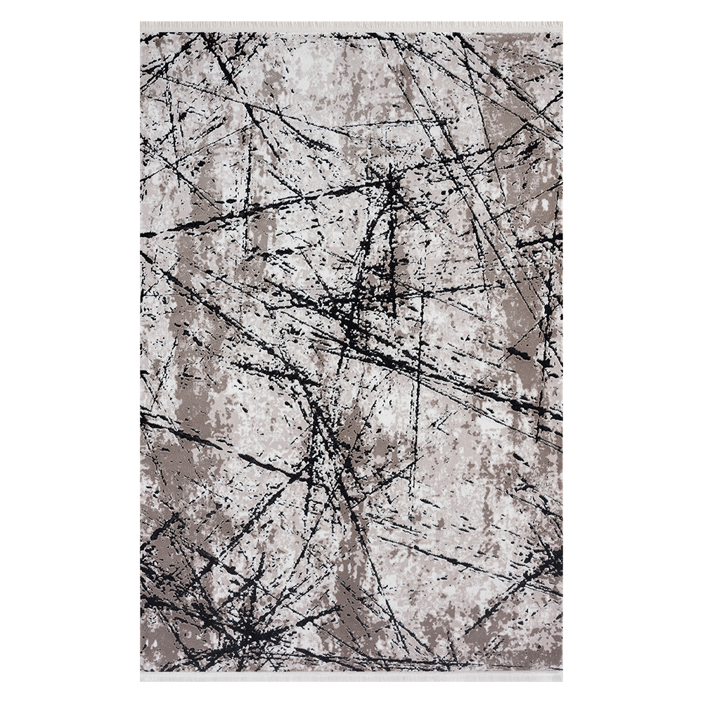 Seyran: Roma Abstract Pattern Carpet Rug; (200X290)cm