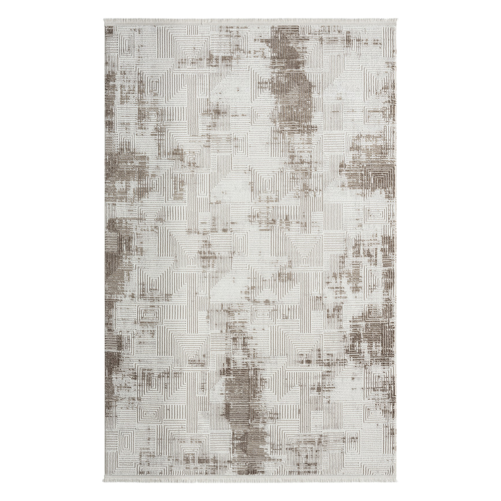 Seyran: Roma Distressed Pattern Carpet Rug; (240X340)cm