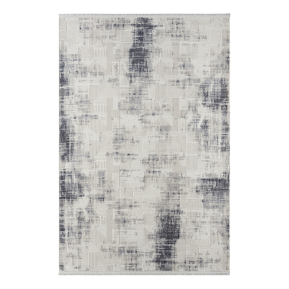 Seyran: Roma Distressed Pattern Carpet Rug; (240X340)cm