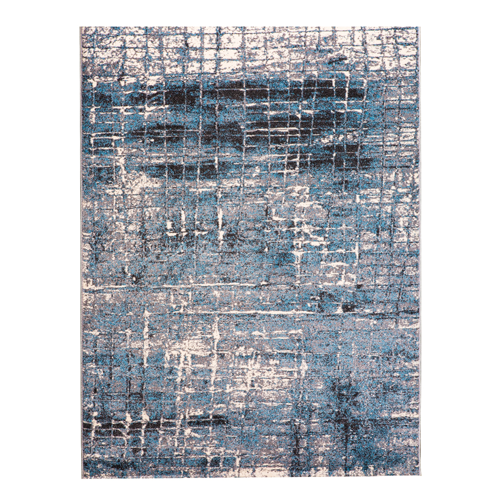 Universal: Delta Distressed Pattern Carpet Rug; (80x150)cm
