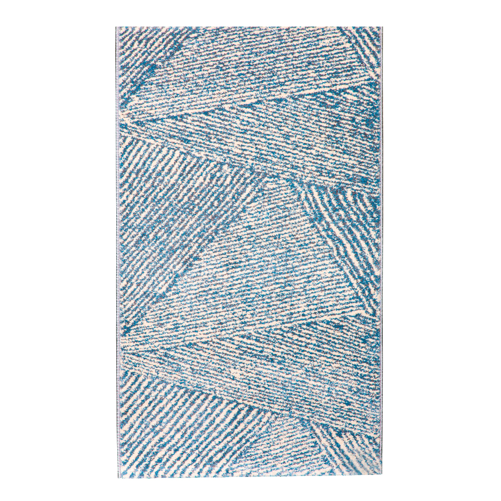 Universal: Delta Abstract Striped Carpet Rug; (80×150)cm
