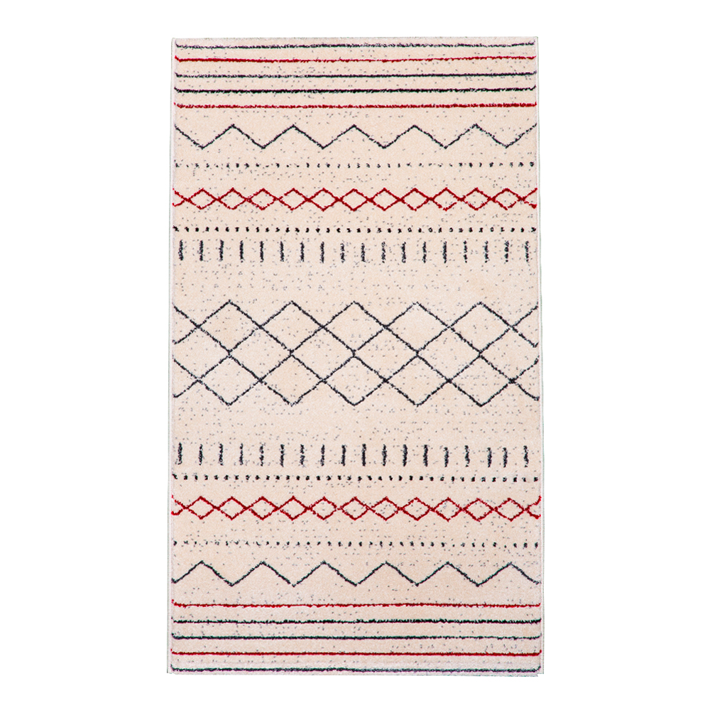 Universal: Delta Modern Moroccan Trellis Carpet Rug; (80x150)cm