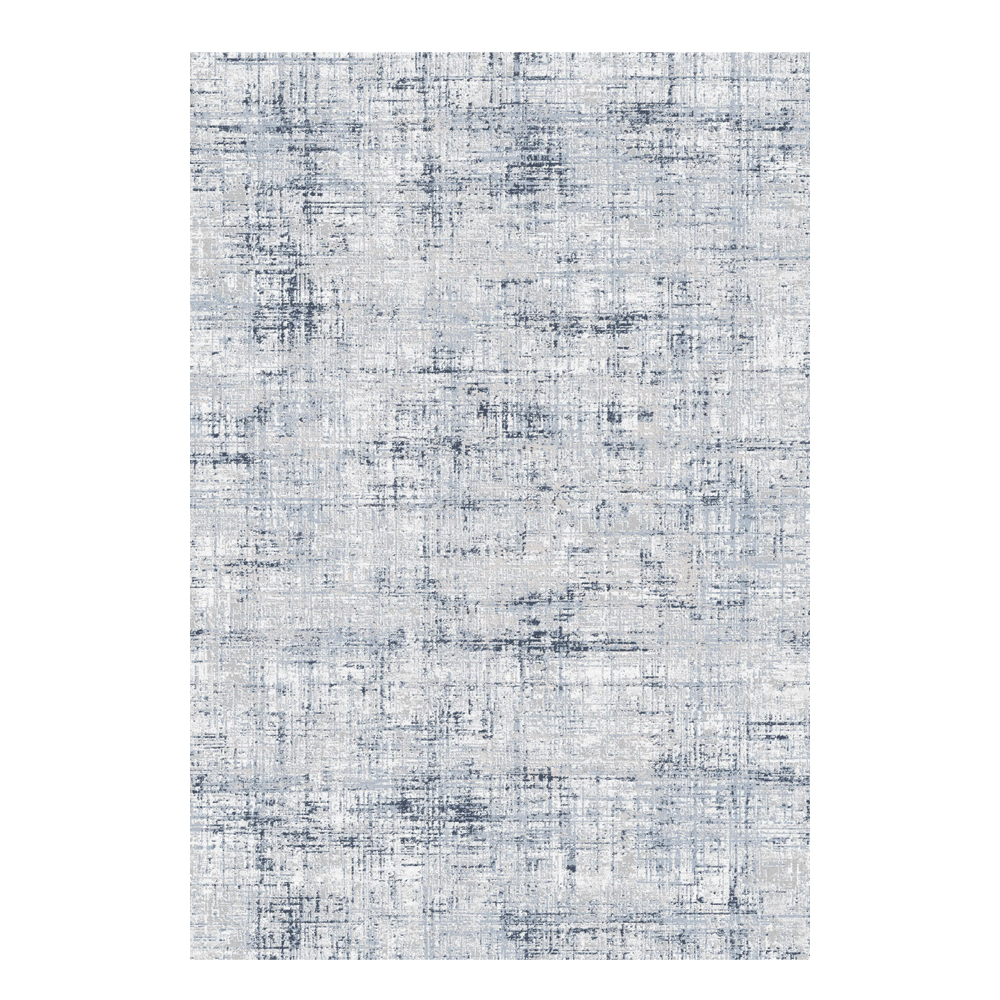 Valentis: Metis 1,344 million points 6mm Abstract Patterned Carpet Rug; (80x150)cm, Grey
