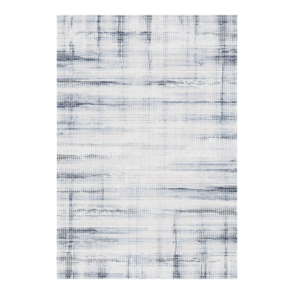 Valentis: Metis 1,344 million points 6mm Abstract Patterned Carpet Rug; (80x150)cm, Grey