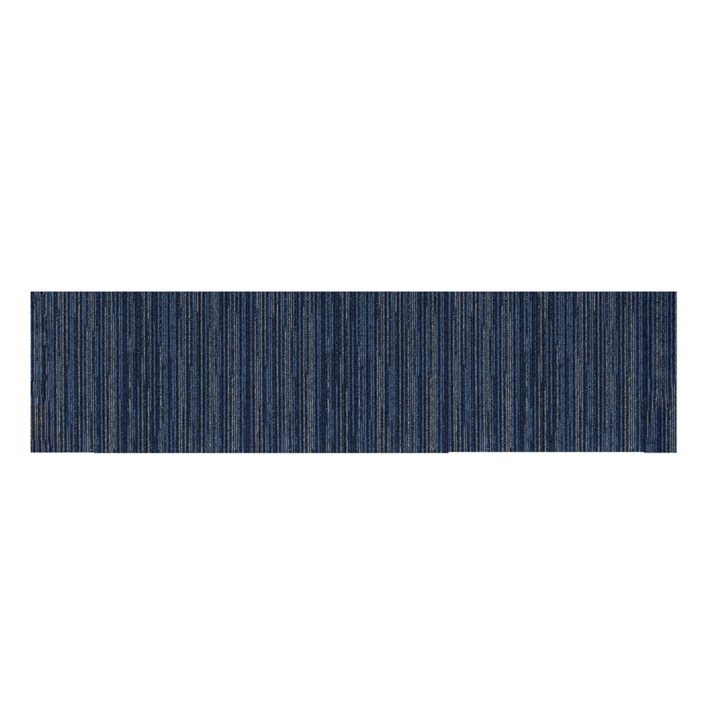 Fringe Planks Col. Layered Carpet Tile; (25x100)cm