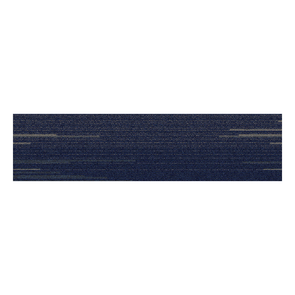 Silver Linings SL930 Col. Navy Fade: Carpet Tile; (25x100)cm