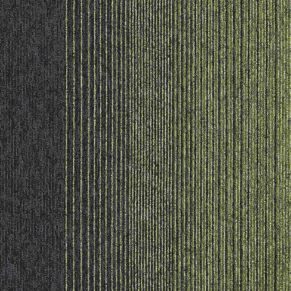 Graphlex Col. Employ Lines-Meadow: Carpet Tile; (50x50)cm