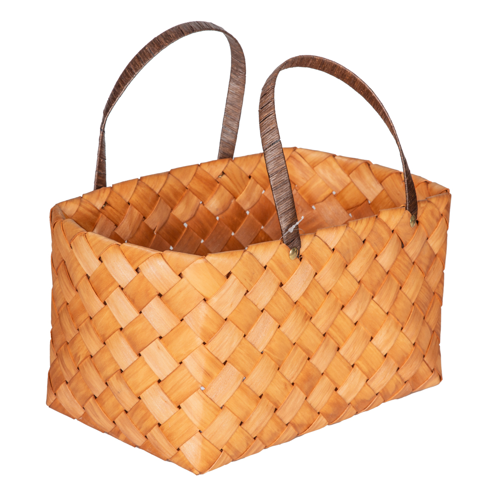 Domus: Rectangle Willow Basket; (35x23x20)cm, Large
