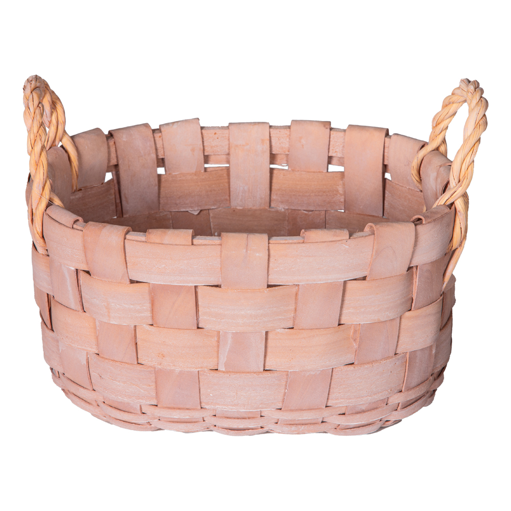 Domus: Oval Willow Basket; (30x22x15)cm, Medium