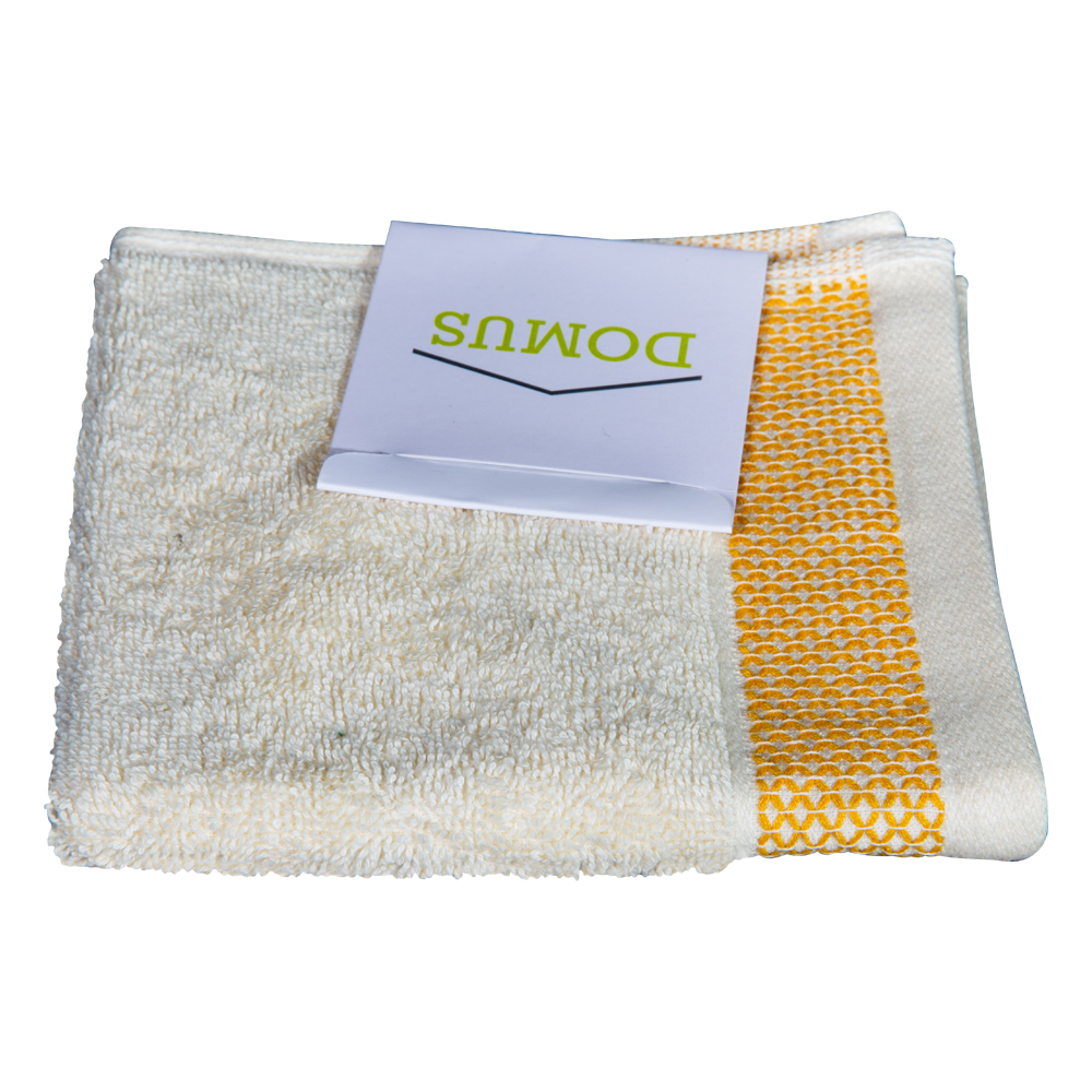 Face Towel 100% Cotton, 600GSM; (33x33)cm, Cream