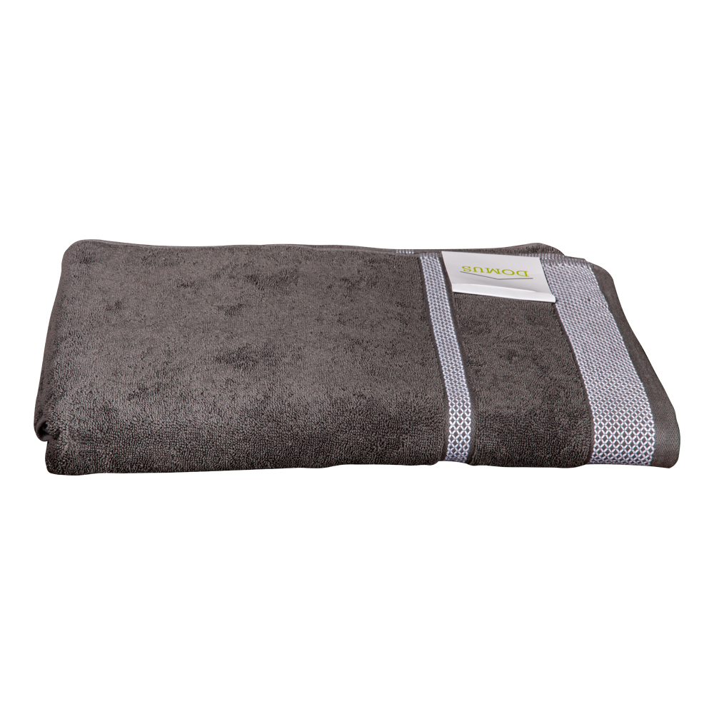 Bath Towel 100% Cotton, 600GSM; (70x140)cm, Grey