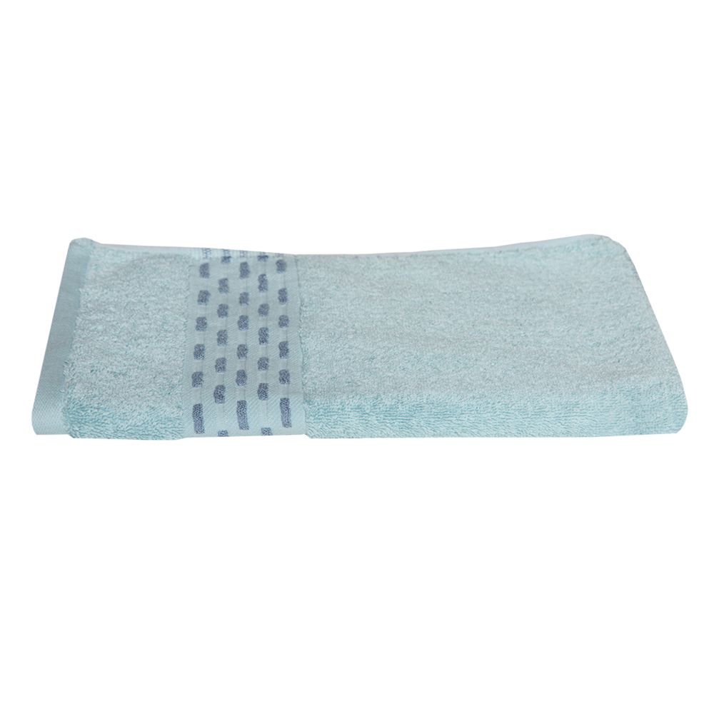 Brick Hand Towel; (41x66)cm, Blue