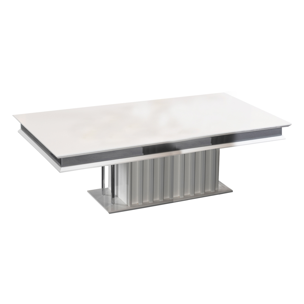 Coffee Table; (120x70x45)cm, White