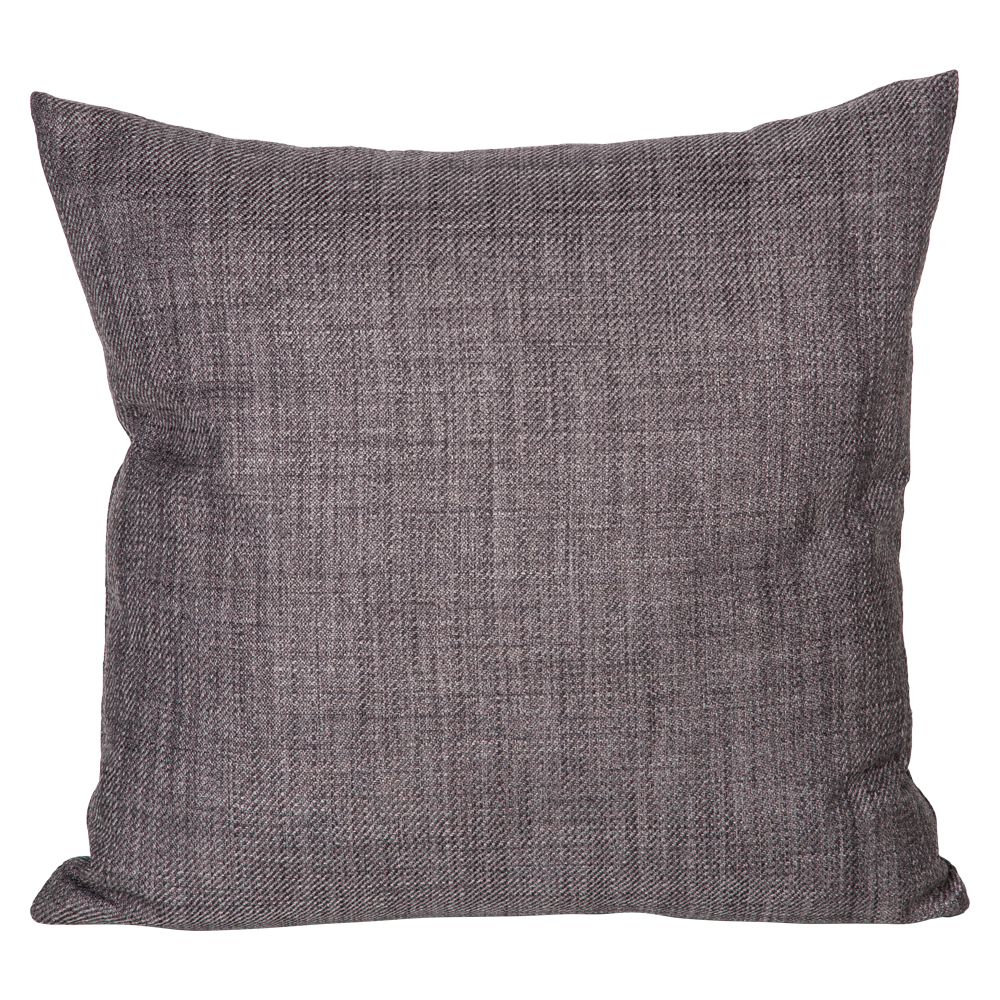 Fancy Hollow Fiber Cushion; (45x45)cm, Stone