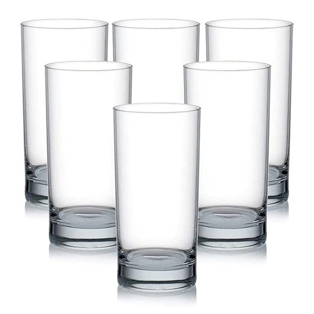 Top Drink: Clear Glass Set: 6Pcs, 305ml