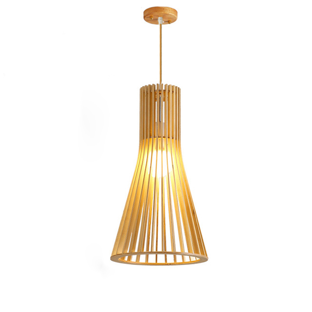 Domus: Rattan/Wicker Ceiling Pendant Lamp: E27; (D35xH35)cm, Natural