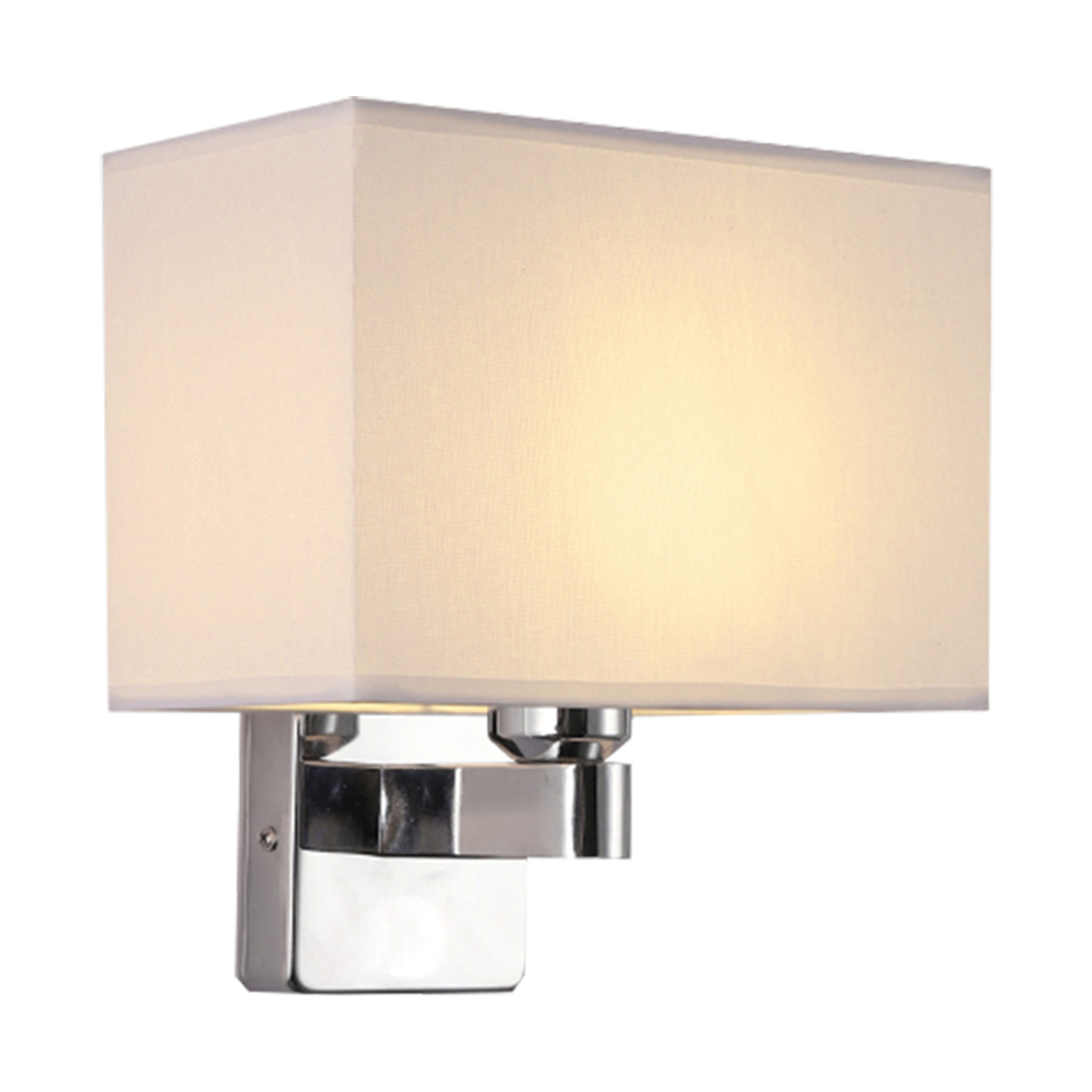 Domus: Wall Lamp: (W17xH17)cm E27, White