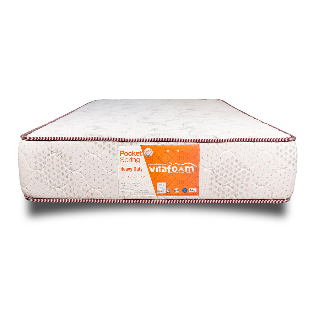 Heavy Duty Pocket Spring Mattress; (150x190)cm