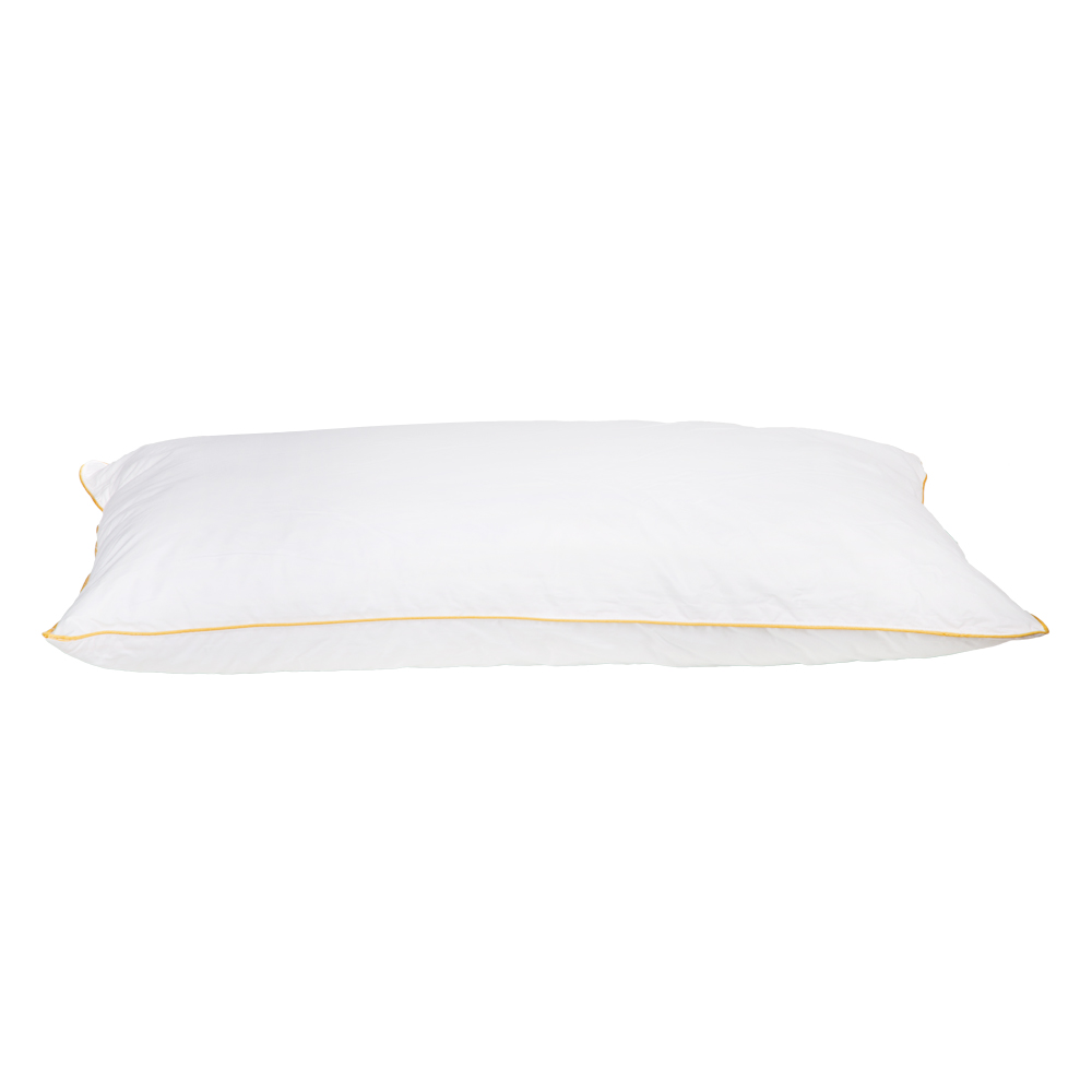 Domus: MicroFiber Pillow Queen, CT-233: Down Proof Filling, 1400g; (50x90)cm