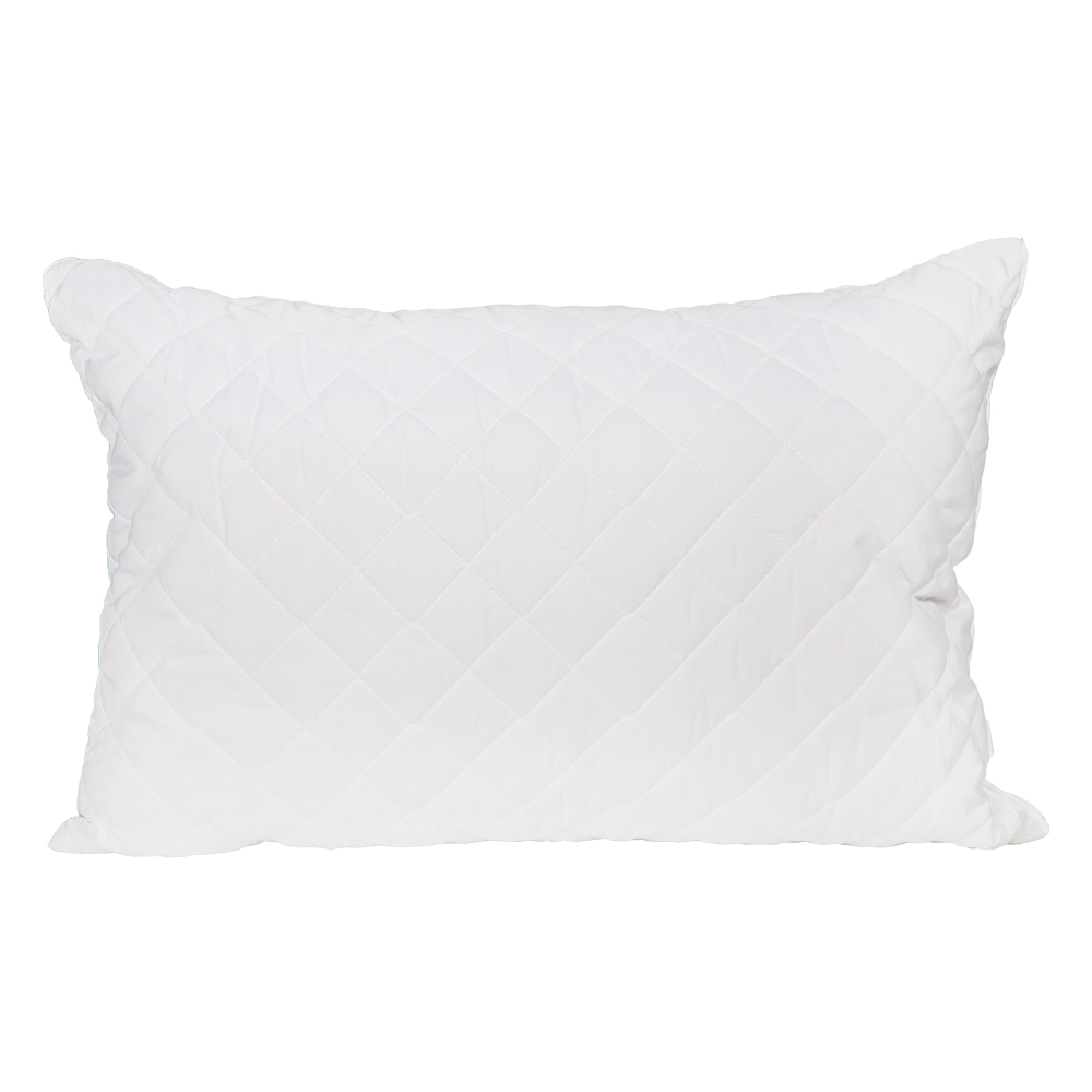Quilted Microfiber Pillow-1000g: SuperSoft; (50x70))cm