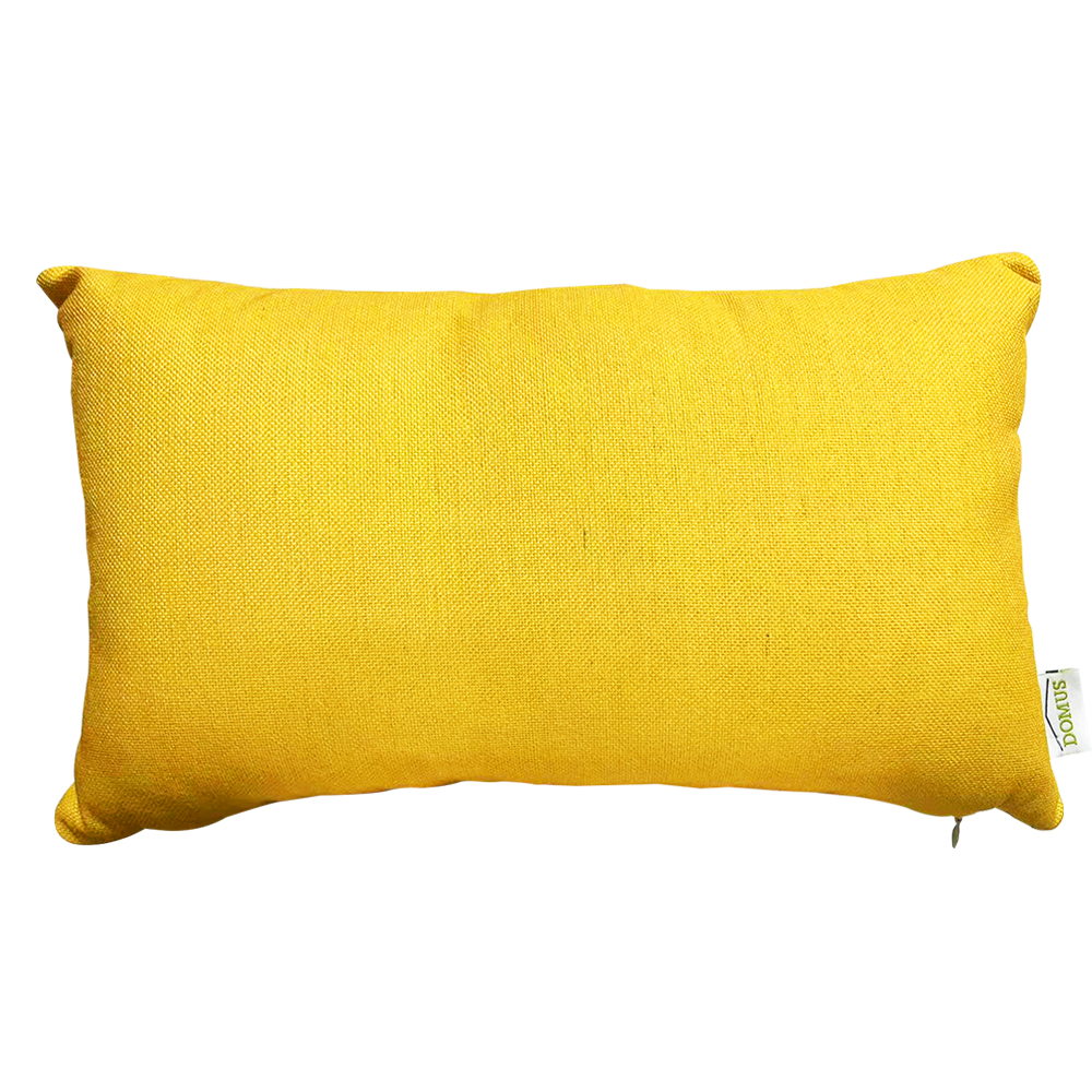 Domus: Outdoor Lumber Pillow; (30x50)cm , Yellow