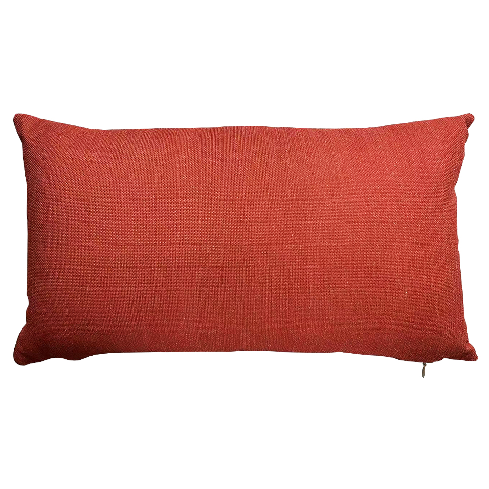 Domus: Outdoor Lumber Pillow; (30x50)cm, Orange/Red