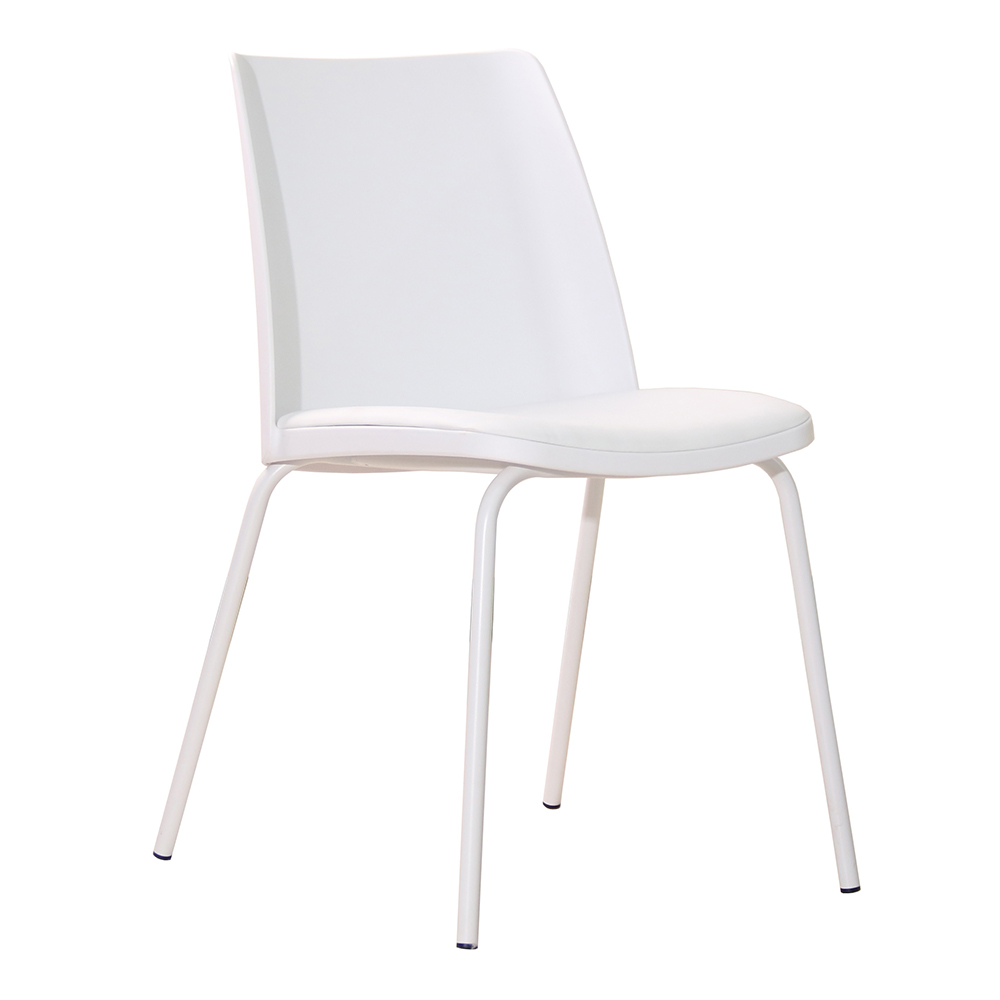 Plastic Relax Chair, White