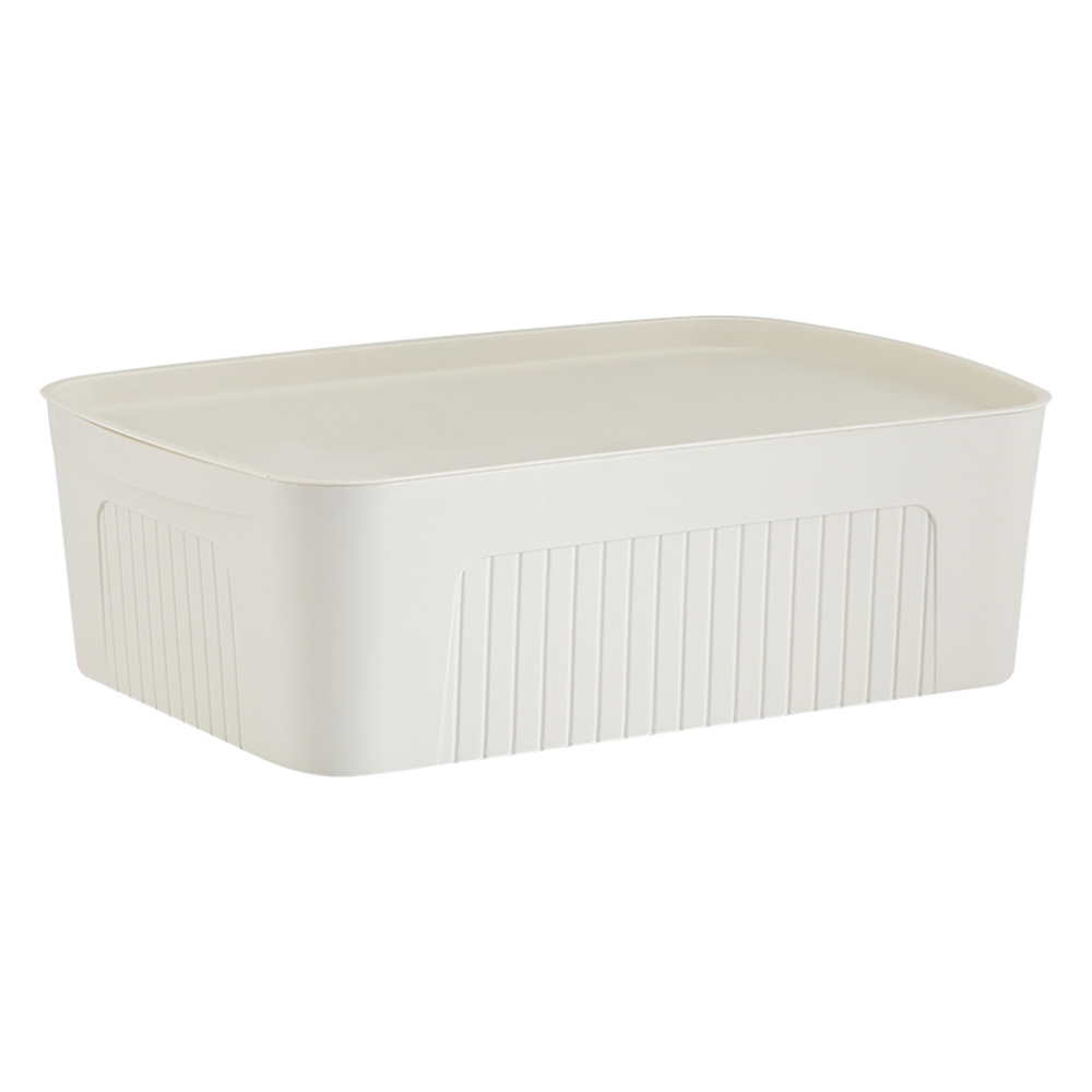 Nana Storage Box (13.5Litres); (45.5x31x14)cm, Cream