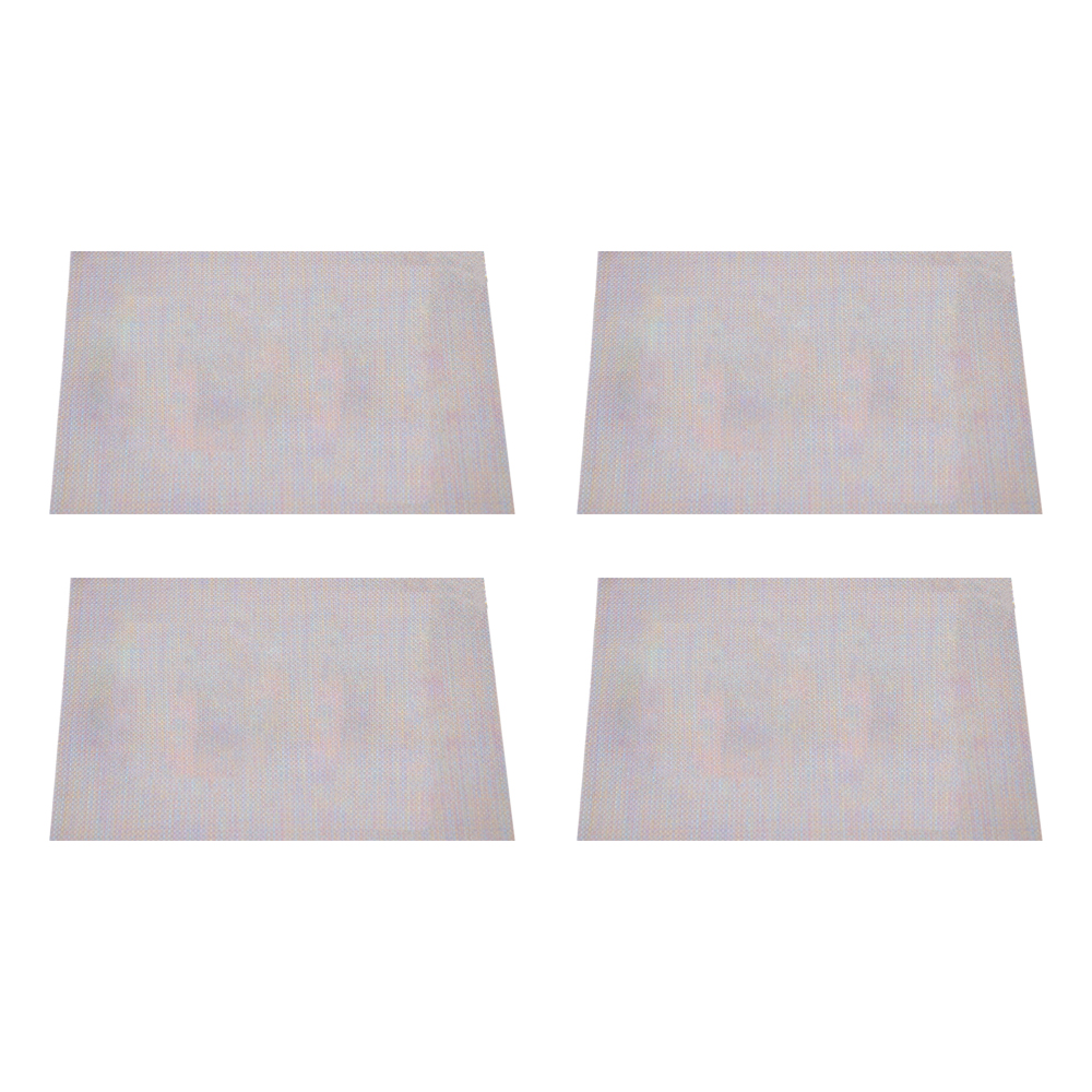 PVC Table Mat Set: 4Pcs; (45x300cm, White