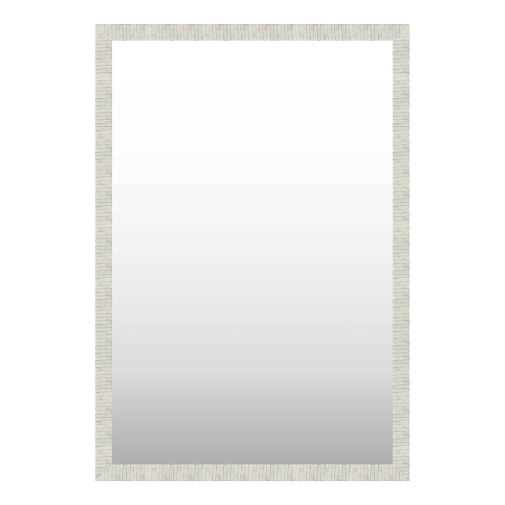 Domus: Wall Mirror With Frame; (60x90)cm, Cream