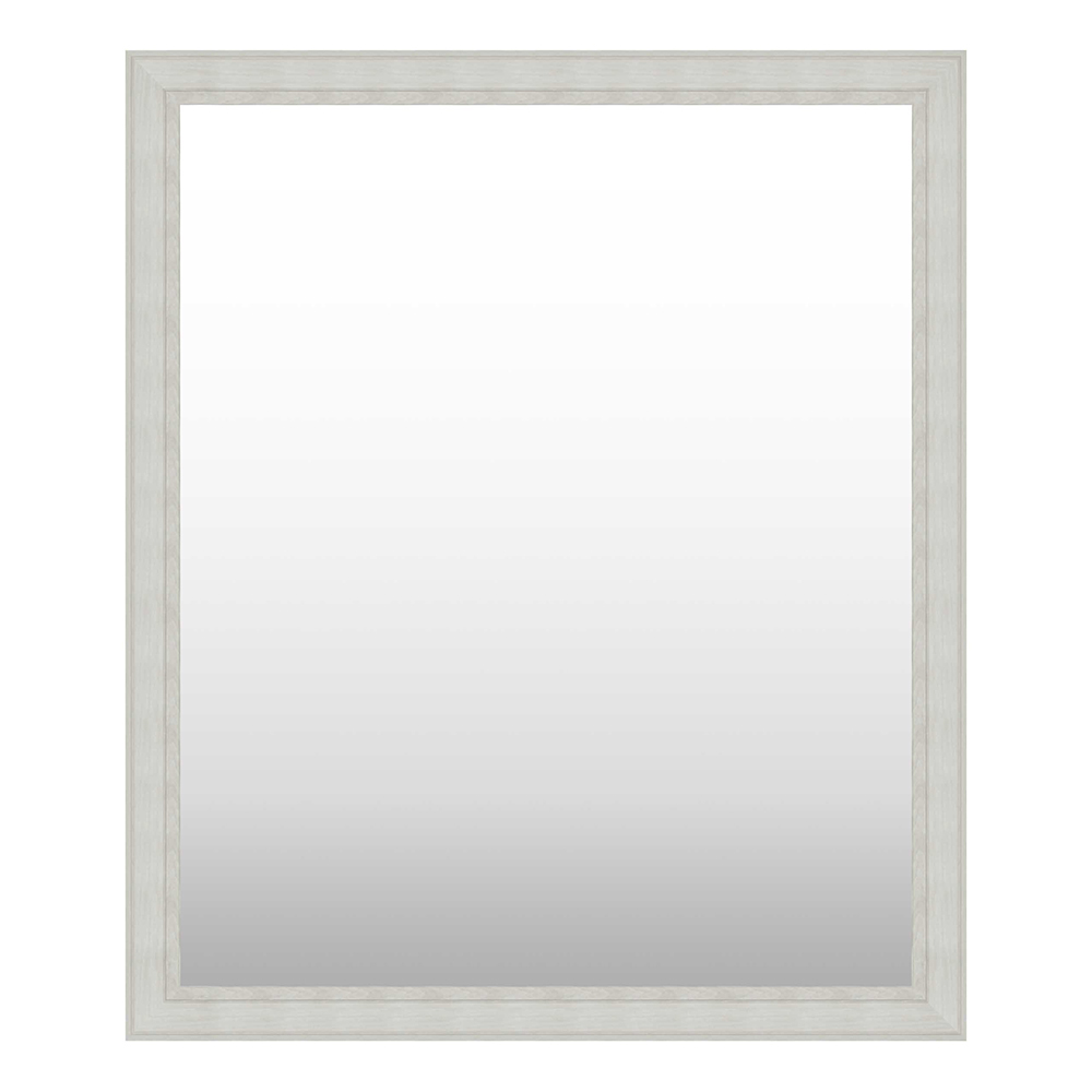 Domus: Wall Mirror With Frame; (50x60)cm, White