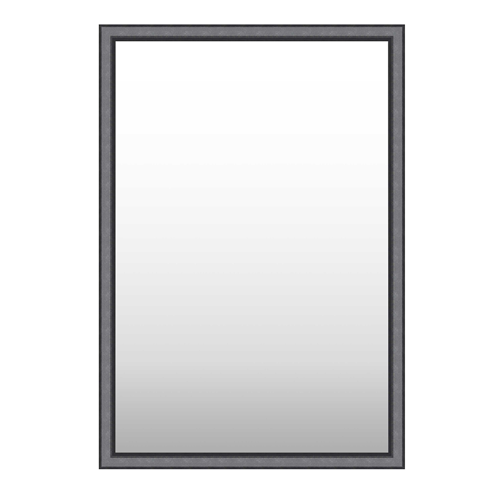 Domus: Wall Mirror With Frame; (60x90)cm, Grey