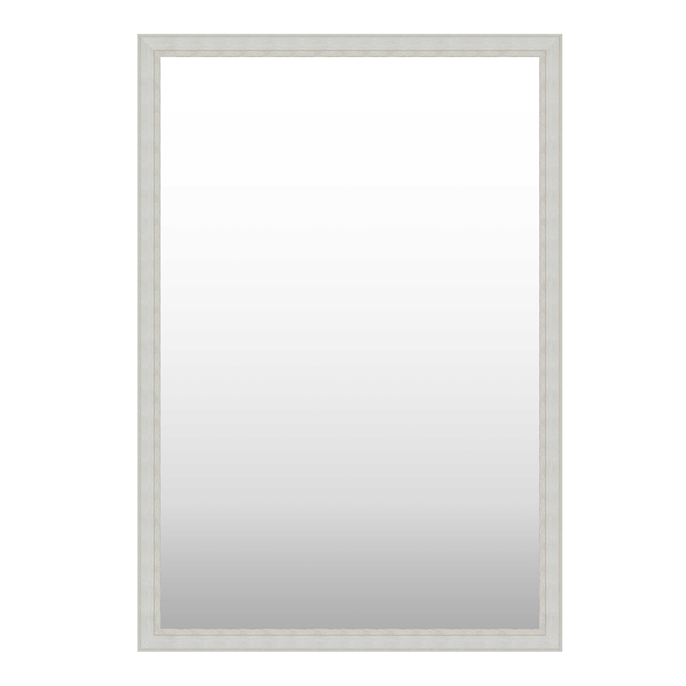 Domus: Wall Mirror With Frame; (60x90)cm, White