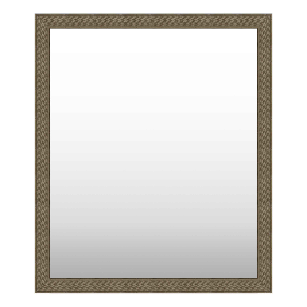 Domus: Wall Mirror With Frame; (50x60)cm, Brown