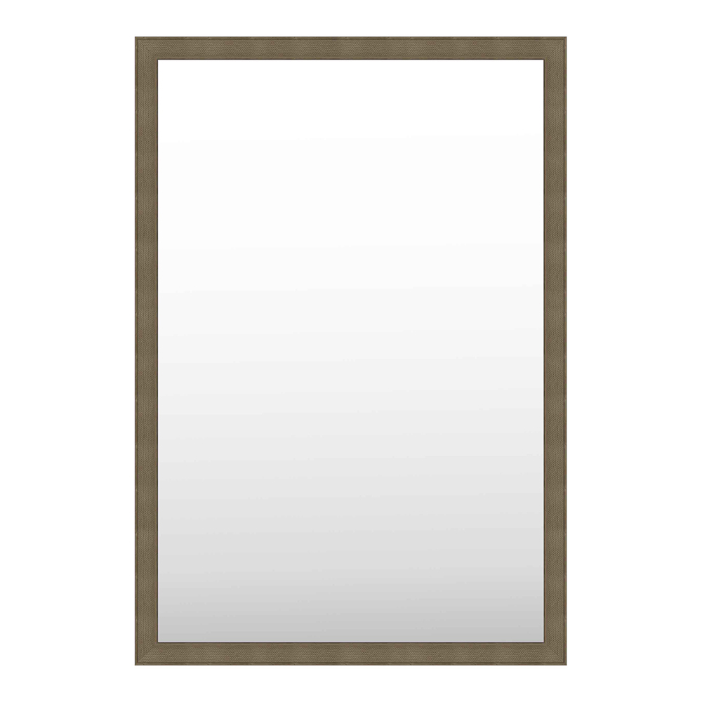 Domus: Wall Mirror With Frame; (60x90)cm, Brown