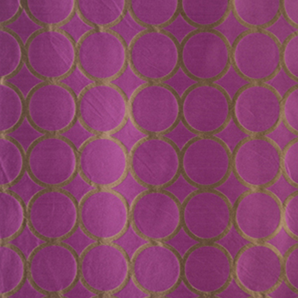 133-2498: Furnishing Circle Pattern Fabric; 300cm
