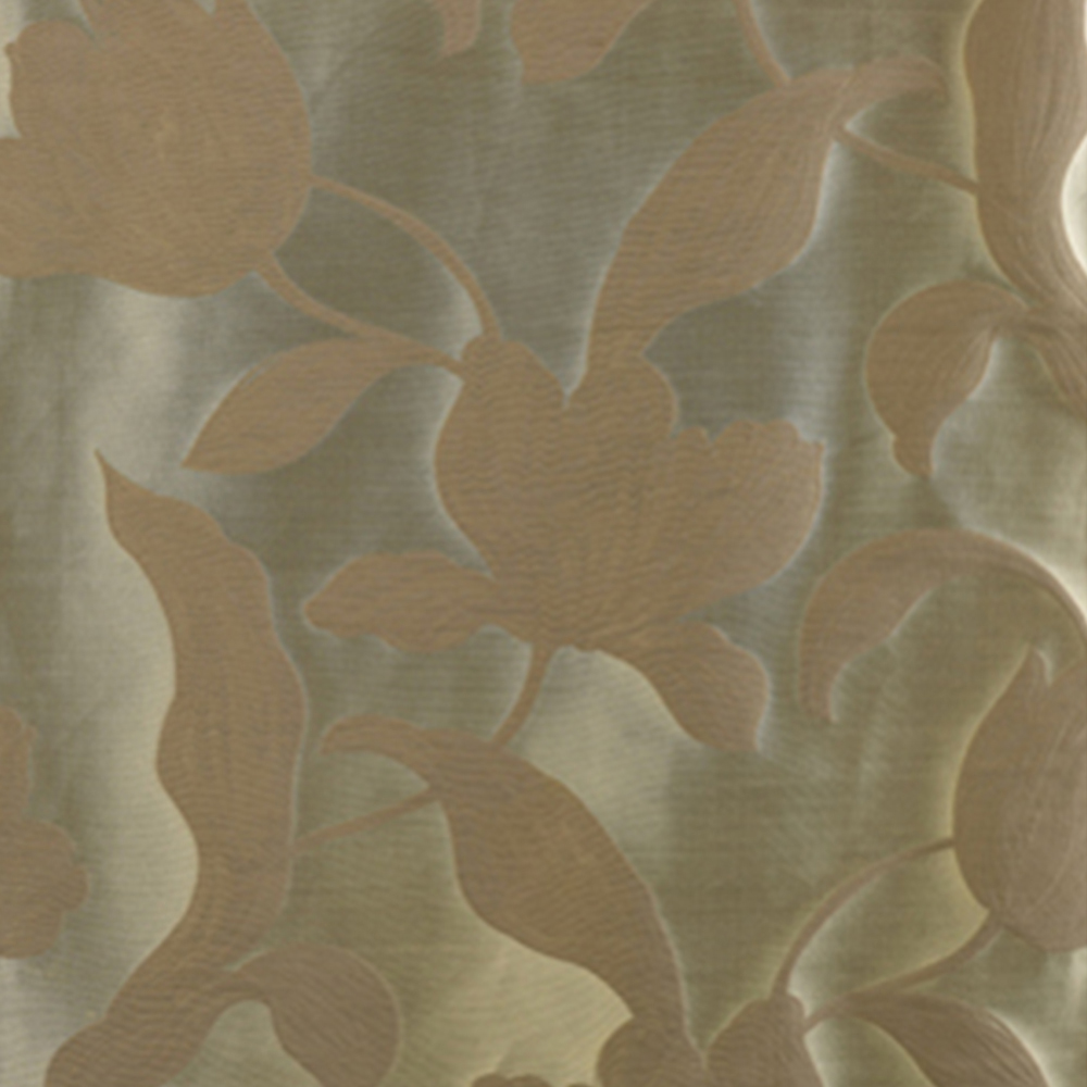 154-2559: Furnishing Textured Floral Patterned Fabric; 140cm