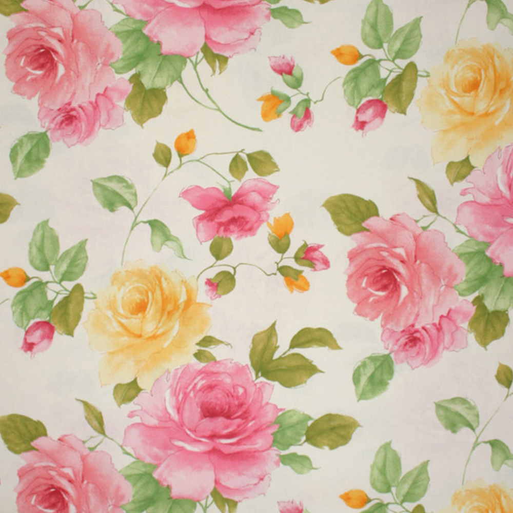 233-2309 ESPECIAL: Floral Chintz patterned Furnishing Fabric; 280cm