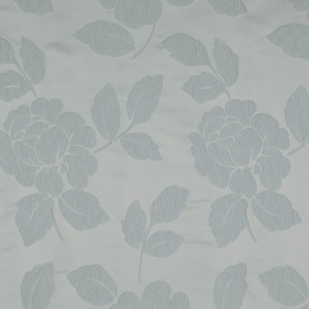 392-2423: Furnishing Grey Flower Pattern Fabric; 280cm