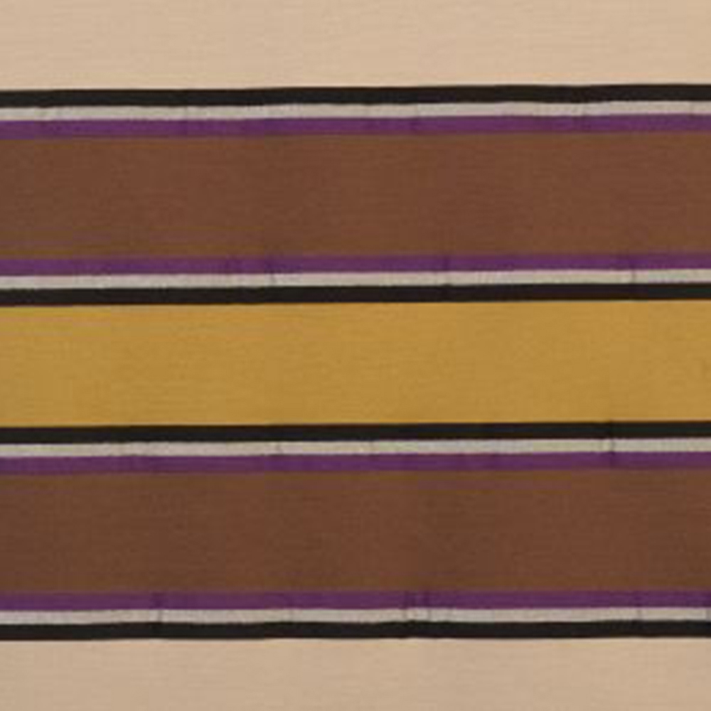 489-6025: Furnishing Striped Pattern Fabric; 140cm
