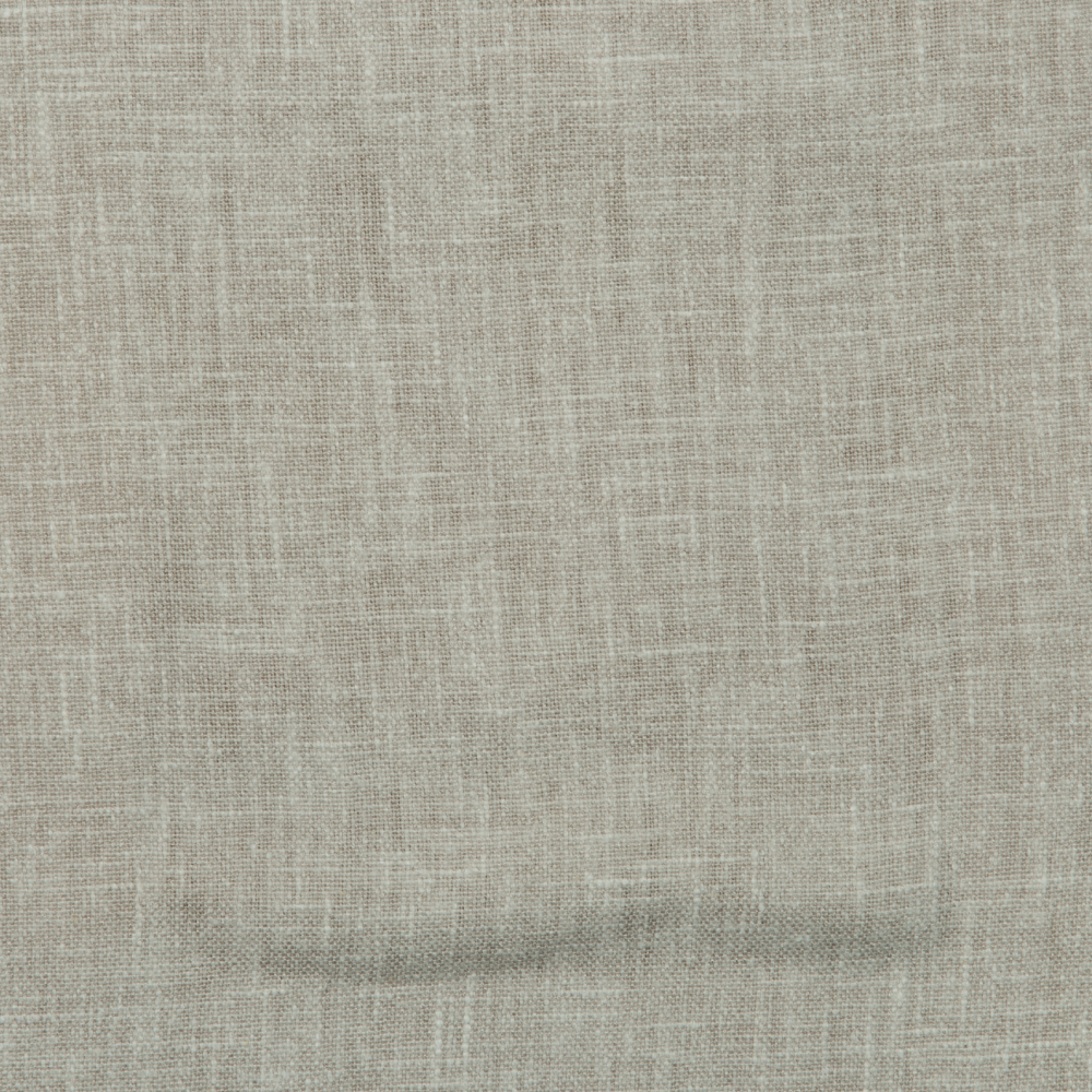 Fior Collection: Neptune Plain Polyester Fabric; 280cm, White/Grey